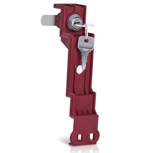 Müllcontainerverschluss, 1100 Liter, für Rheinwerk, Deckel im Deckel, Gleichschließend