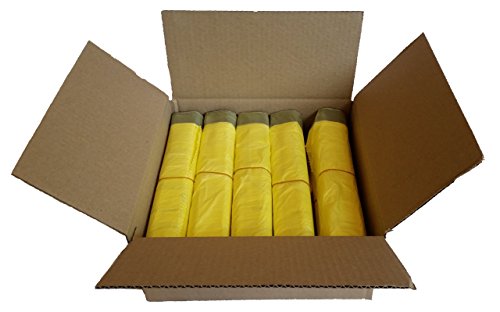 Sperling Yellow Jacket Gelbe Beutel 1 Karton mit 10 Rollen 130 15 Mikrometer Dicke