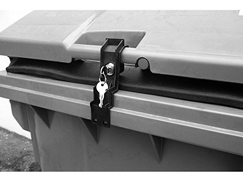 Müllcontainerverschluss, 1100 Liter für Otto, Runddeckel