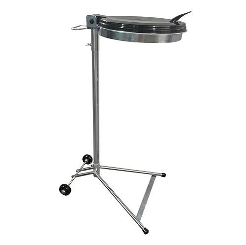 QUICK STAR Müllsackständer mit Deckel und 2 Rollen Metall Müllsackhalter 120 Liter | Stabiler Müllsack Ständer - Verzinkter Stahl | Müllbeutelhalter Gelber Sack 120L | Mobiler Abfallbehälter
