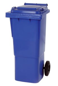 Mülltonne kaufen 60 l blau